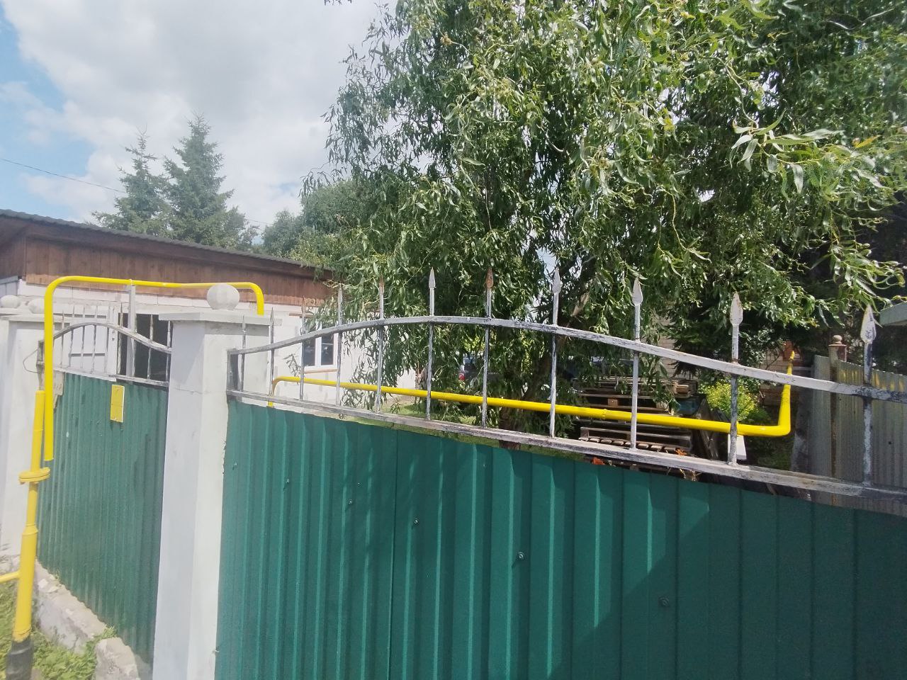 Газовый цоколь и газопровод частного дома